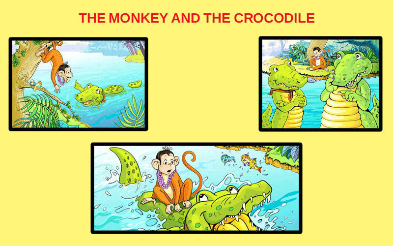 The Monkey and The Crocodile