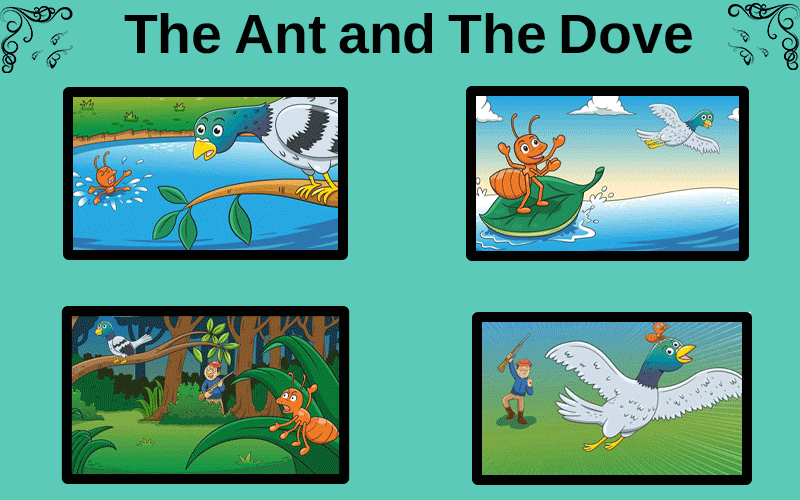 The Ant and the Dove – A Fable with a Moral Lesson