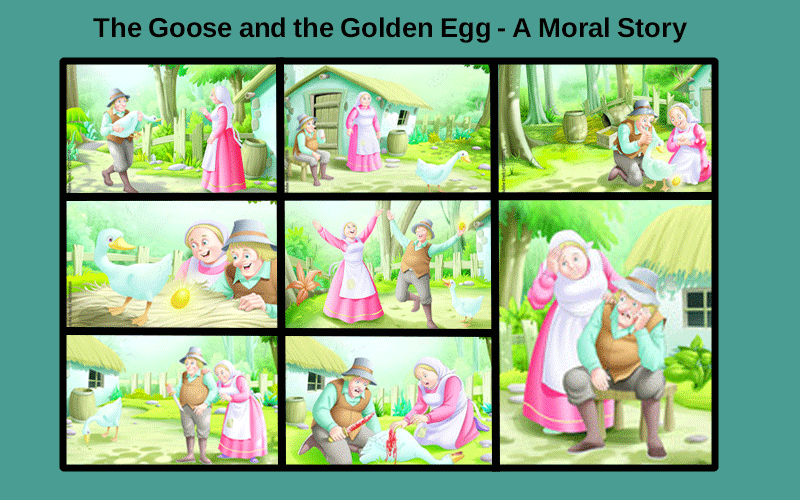 The Goose and the Golden Egg – A Moral Story