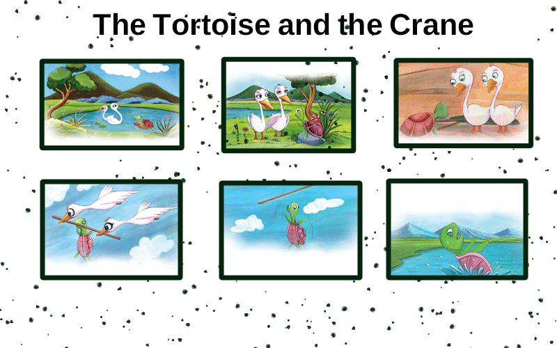 The Tortoise and the Crane – A Story of Helping Others