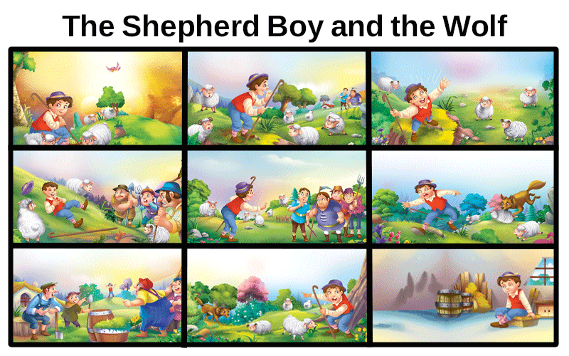 The Shepherd Boy and the Wolf