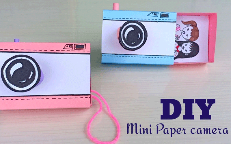 DIY Paper Camera Craft: Capturing Imaginary Moments with Creativity