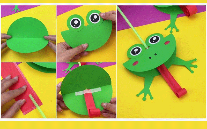 “Leap into Creativity: DIY Frog Art and Craft”