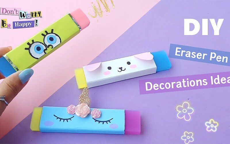 “Creative DIY Fun: Making Custom Erasers for Kids!”