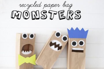 “Monstrously Fun Paper Bag Creations: