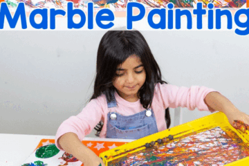 “Marble Painting for Kids: A Colorful Adventure in Creativity”