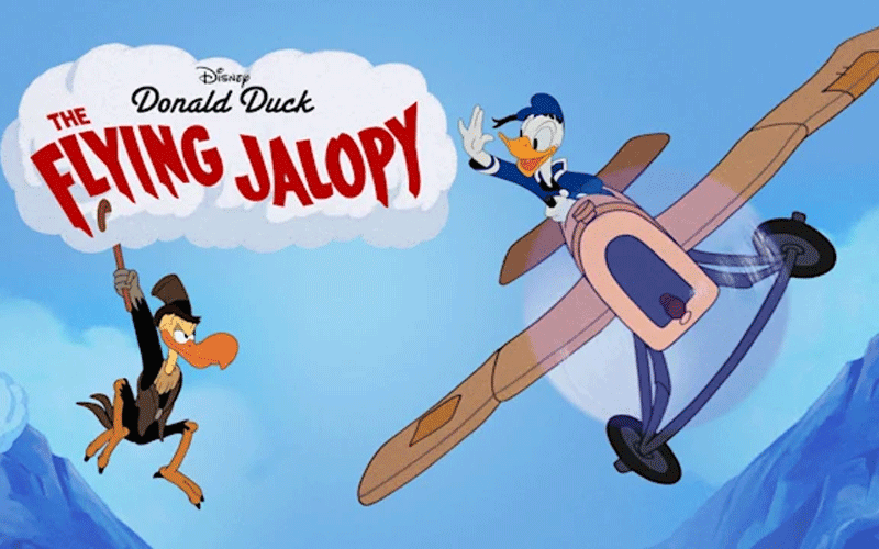 ‘The Flying Jalopy’: A Timeless Animated Adventure with Donald Duck