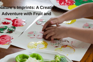 “Nature’s Imprints: A Creative Adventure with Fruit and Vegetable Stamps”