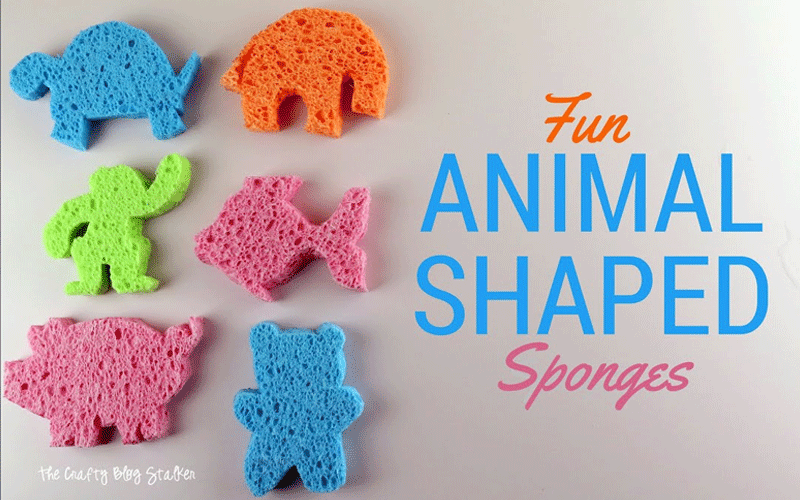 “Sponge-tastic Creations: Making Imaginative Sponge Animals with Kids”